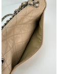 Chanel Grained leather Medium Natural Beauty Beige Flap Bag