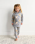 French Terry Bamboo Two Piece Hoodie Set Elodie Floral