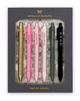 Antisocial Butterfly Quotable Gel Pen Set