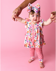 Gemma Ruffle Peplum Set