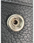 HERMÈS Negonda Garden Party MM 36 Black Leather Tote