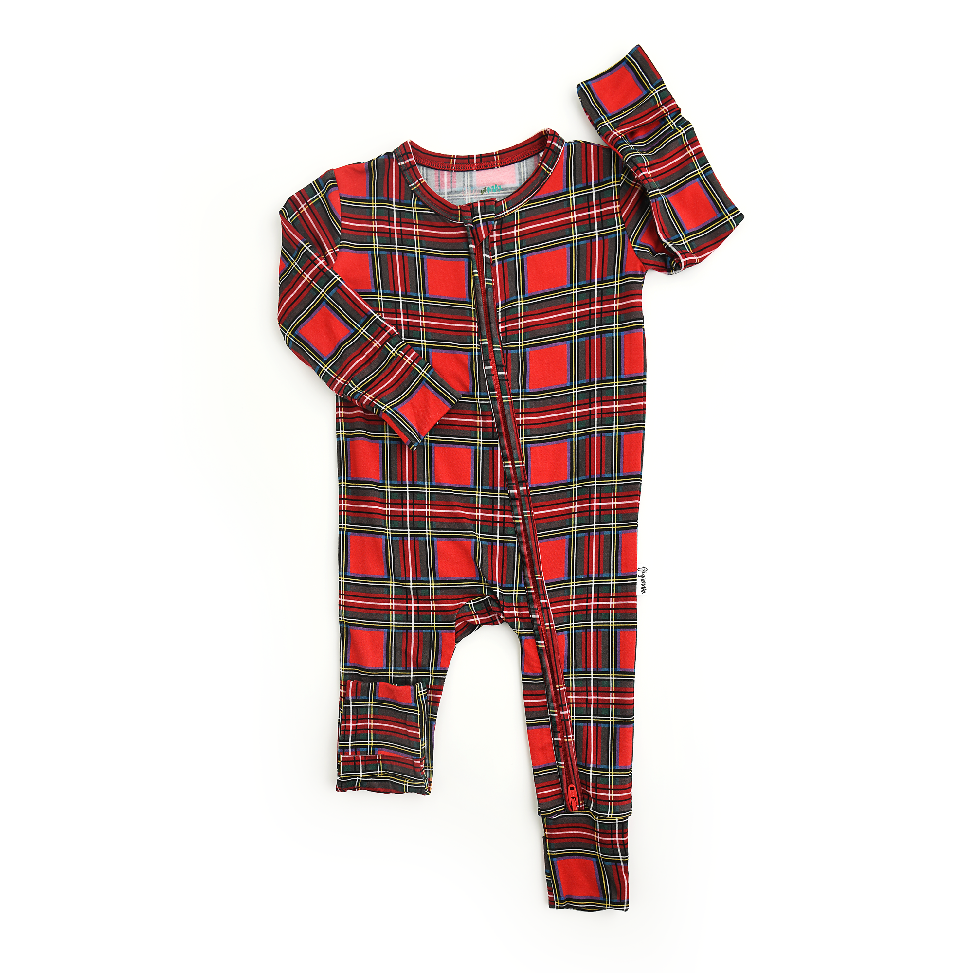 Gigi and Max Holland Zip Romper