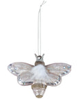 Silver Glass Insect Ornament