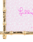 Lilly Pulitzer Gold Bamboo 4x6 Picture Frame