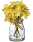 Yellow Narcissus Vase
