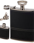 Black Grained Flask Set