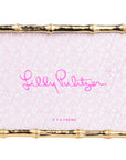 Lilly Pulitzer Gold Bamboo 4x6 Picture Frame