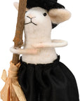 Witch Mouse With Broomstick Critter