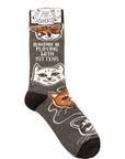 I'd Rather Be Playing With Kittens Socks