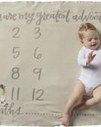 Milestone Baby Blanket