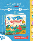Ditty Bird Dinosaur Sounds Interactive Song Book