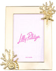 Lilly Pulitzer Coral 7x9 Picture Frame