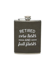 Retired Zero Tasks And Full Flasks Flask