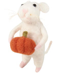 Mouse With Pumpkin Critter