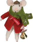 Sammy Mouse Critter Ornament