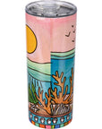 Colorful Coral Tumbler