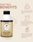 Dionis Vanilla Bean Goat Milk Bath & Shower Crème