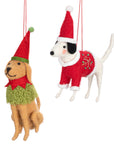 Great Dane & Golden Retriever Ornaments