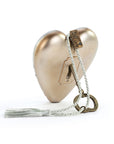 Be Still & Simply Be Art Heart Ornament
