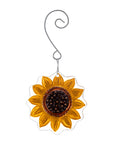 Sunflower Fused Glass Ornament