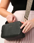 Kedzie Modernist Black Crossbody Bag