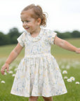 finn + emma Bunny Delight Organic Cotton Twirl Dress