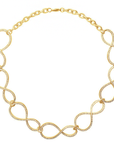 Infinity Crystals Statement Necklace