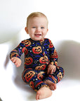 Edward Zip Bamboo Glow in the Dark Sleepies Little Halloween
