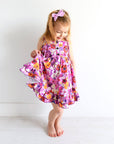 Girls Clothes Dress Tie Twirl Dress Kaia