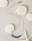 Seaside 15.5-17.5" Kyanite Bar Necklace