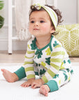 Tesa Babe St. Patty's Day Shamrocks & Clovers Romper