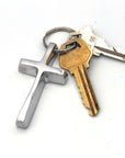 Aluminum Cross Keychain