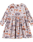 Forest Frolic Twirl Dress - Bamboo Fall Girls Outfit