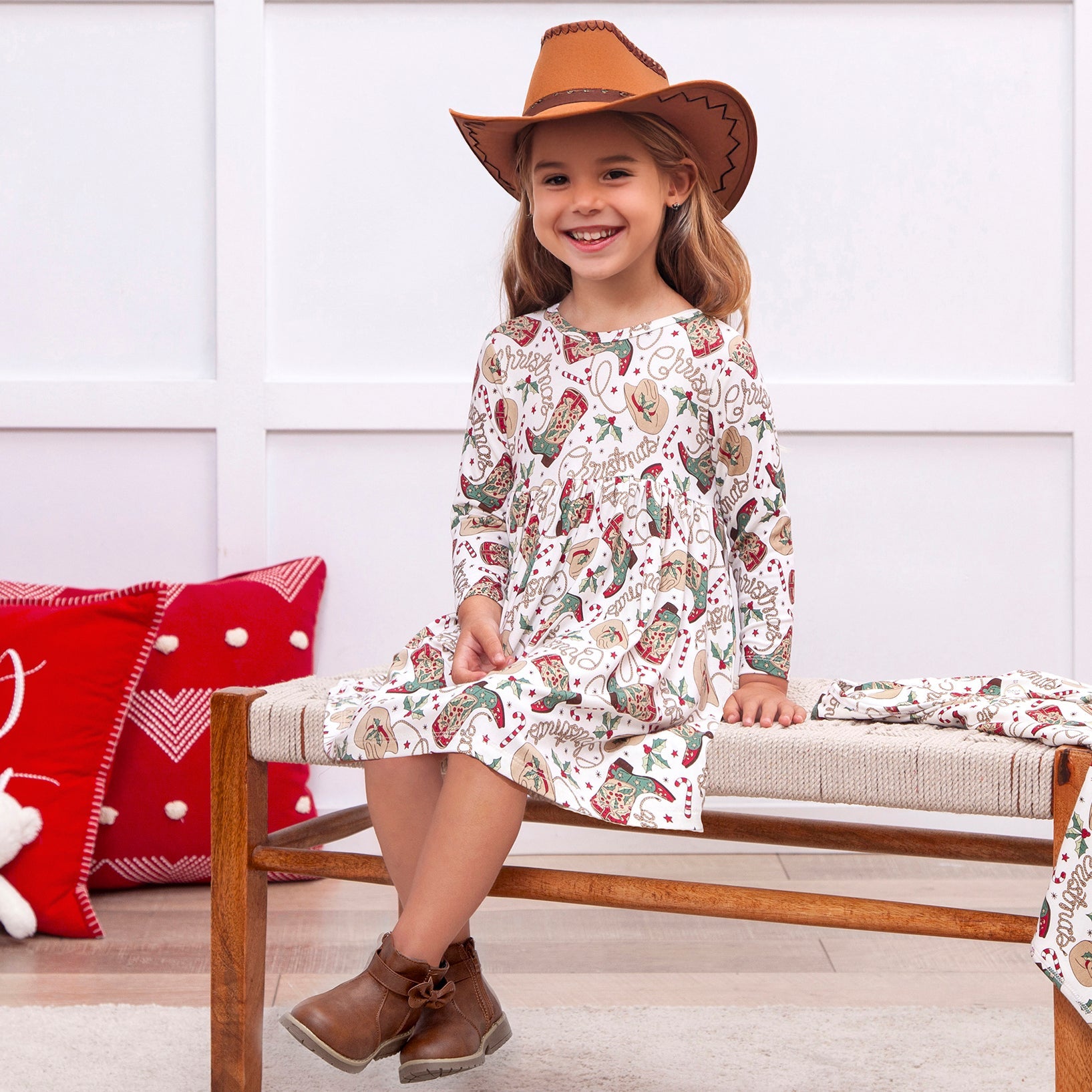 western style holiday dress Qolati Womens Western Cowgirls Dress Cowboy Boho Vintage Long Sleeve V Neck Fall Fringe Midi Dress Ethnic Style Embroidery High Low Hem Flowy Vacation