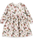 Western Christmas Girls Dress – Soft Bamboo Holiday Style
