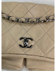 Chanel Grained leather Medium Natural Beauty Beige Flap Bag