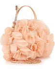Ruffled Evening Bag