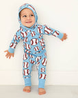 Children Kids Clothing Sweatsuit 2PC Hoodie Set Bambino Baseball