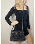 Prada Nappa Gaufre Shoulder Bag