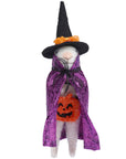 Felt Witch Mouse Critter Halloween Ornament