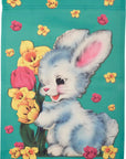 Vintage Easter Garden Flag
