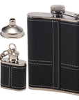 Black Grained Flask Set