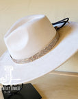 Gilded Cowboy Embossed Leather Hat Band Only 950m