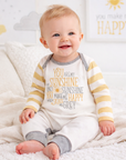 Baby's "You Are My Sunshine" Cotton Romper