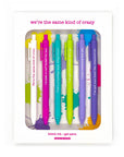 We're The Same Kind Of Crazy Quotable Gel Pen Set (Besties)