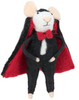 Dracula Mouse Critter Halloween Ornament