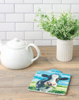 Stoneware Farmhouse Cow Charcuterie Board