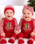 Baby's "My 1st Christmas" Cotton Romper