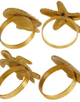 Beach Napkin Ring Set