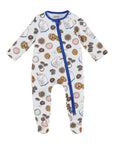 Mud Pie Cookie Monster Footed Sleeper